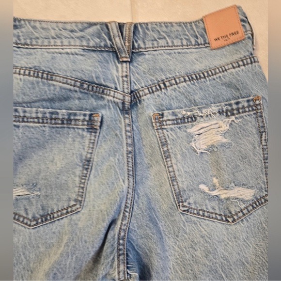FREE PEOPLE We The Free High-Rise 90s Boyfriend Distressed Jeans - Picture 7 of 13